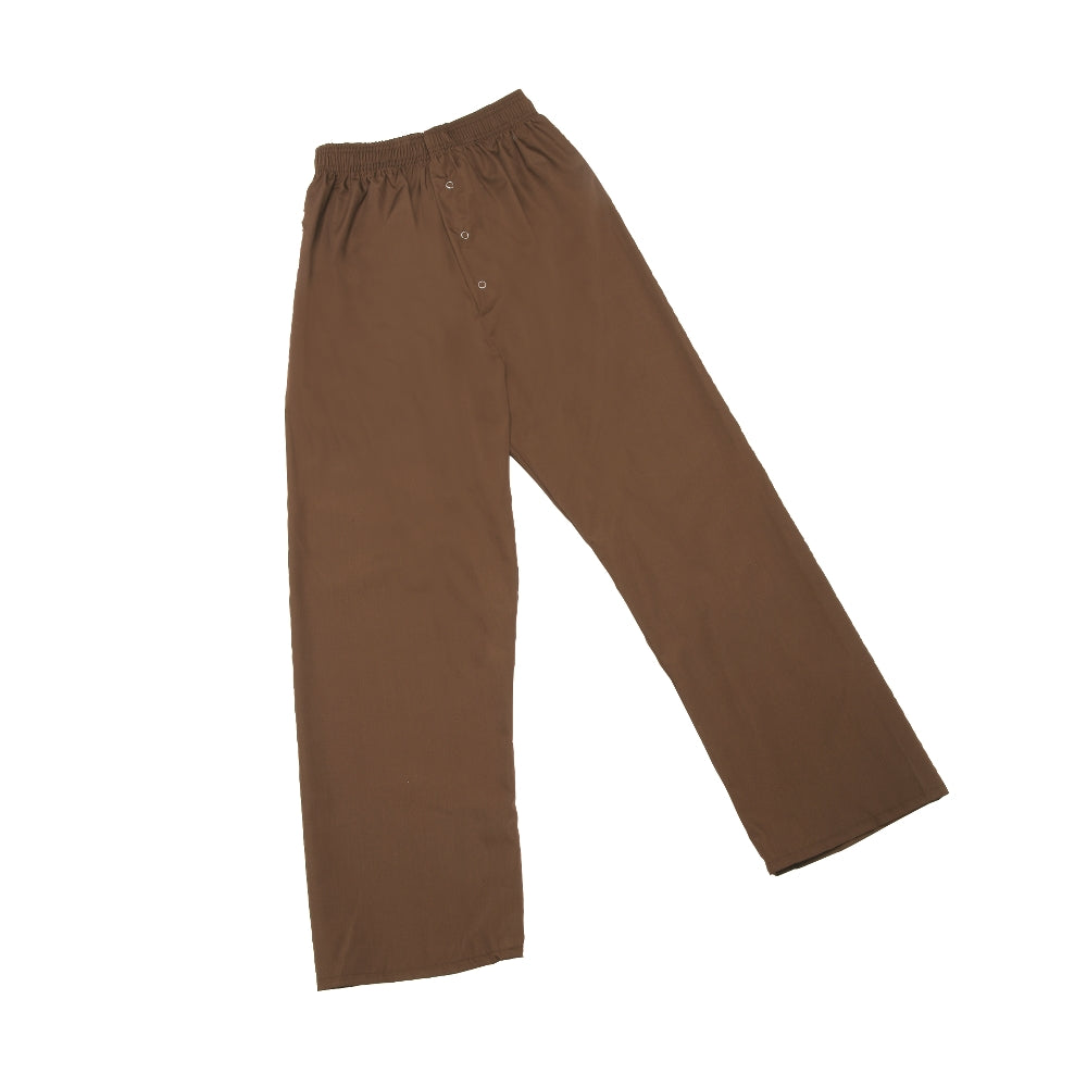 Image of Mens Pajama Bottom, Medium - Brown
