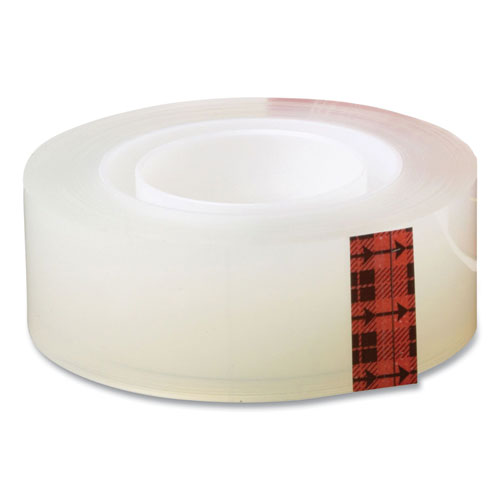 Image of Scotch® 600H2 Transparent Tape, 1" Core, 0.5" X 36 Yds, Crystal Clear, 2/pack