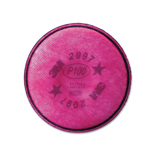 Image of 3M 2097 Particulate Filter 2097/07184/p100, Nuisance Level Organic Vapor Relief, 2/pack