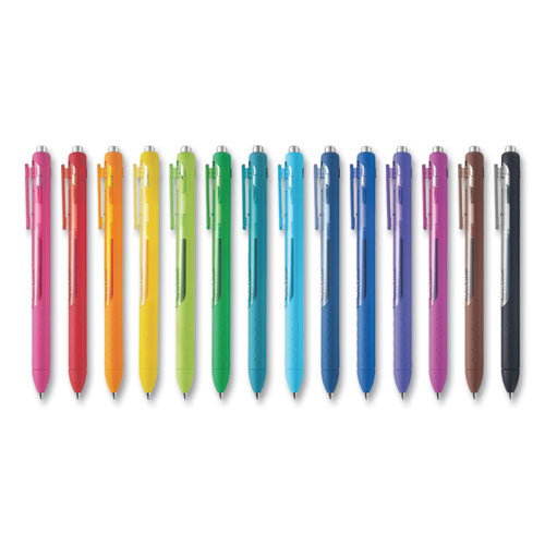 Image of Paper MateÂ® INKJOY GEL PEN, RETRACTABLE, FINE 0.5 MM, ASSORTED INK AND BARREL COLORS, 14/PACK