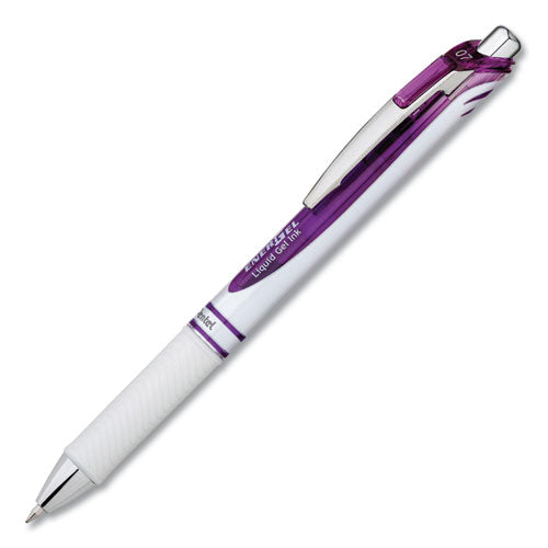 Image of Pentel® BL77WBPS3M1 EnerGel RTX Gel Pen, Retractable, Medium 0.7 mm, Assorted Ink and Barrel Colors, 3/Pack