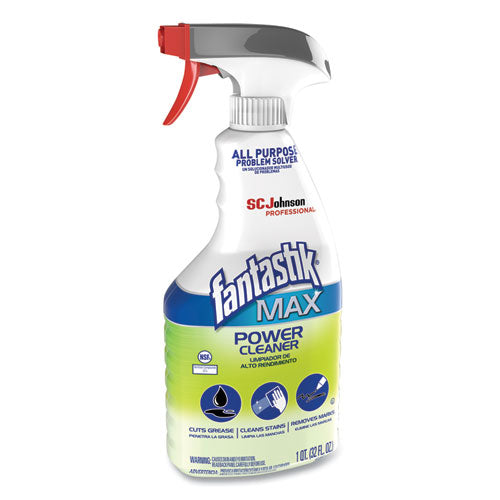 Image of Fantastik® MAX 00054600000380 Power Cleaner, Pleasant Scent, 32 Oz Spray Bottle