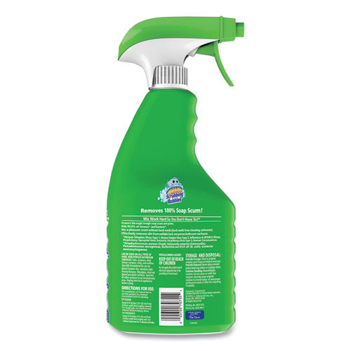 Image of Scrubbing Bubbles® 366078 Multi Surface Bathroom Cleaner, Citrus Scent, 32 Oz Spray Bottle, 8/carton