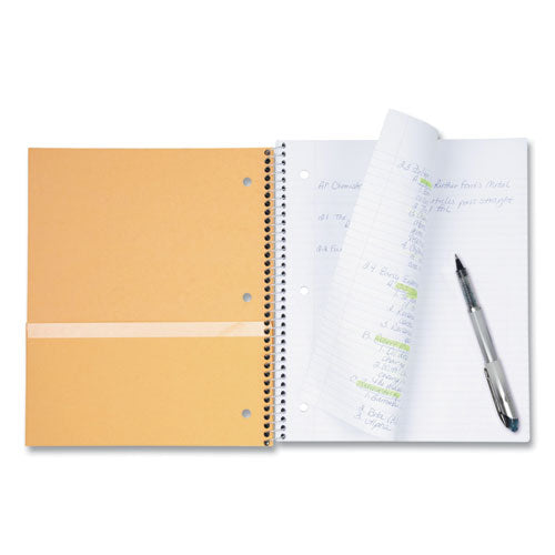 Image of Five Star® 51014 Wirebound Notebook, 3-Subject, Wide/Legal Rule, Randomly Assorted Cover Color, (150) 10.5 x 8 Sheets