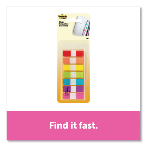 Image of Post-it® Flags 6837CF Small Flags, Seven Assorted Colors, 190 Flags