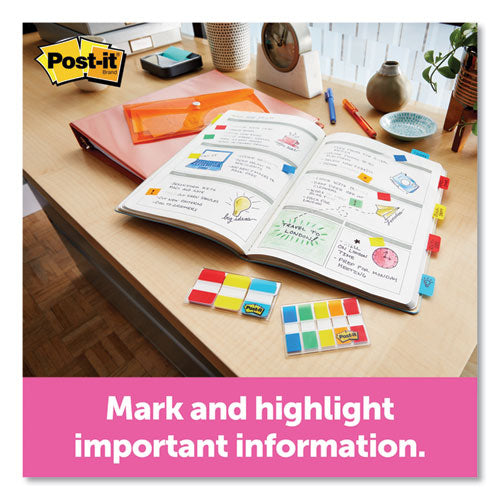 Image of Post-it® Flags 6837CF Small Flags, Seven Assorted Colors, 190 Flags