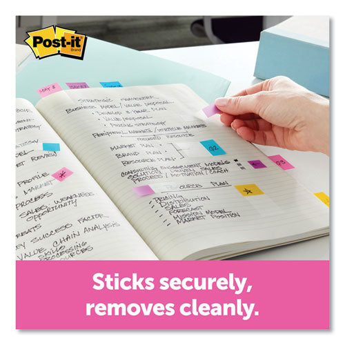 Image of Post-it® Flags 6837CF Small Flags, Seven Assorted Colors, 190 Flags