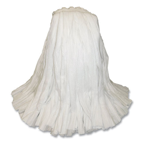 Image of O'Dell® BW1224 Edge Non-Woven Wet Mop Head, Rayon, #24, White