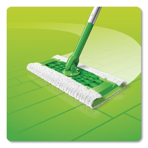 Image of Swiffer® 77198 Heavy-Duty Dry Refill Cloths, 11 x 8.5, White, 32/Pack