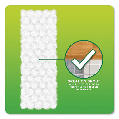Image of Swiffer® 77198 Heavy-Duty Dry Refill Cloths, 11 x 8.5, White, 32/Pack