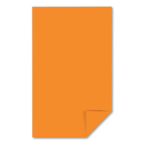 Image of AstrobrightsÂ® Color Paper, 24 lb Bond Weight, 8.5 x 14, Cosmic Orange, 500/Ream