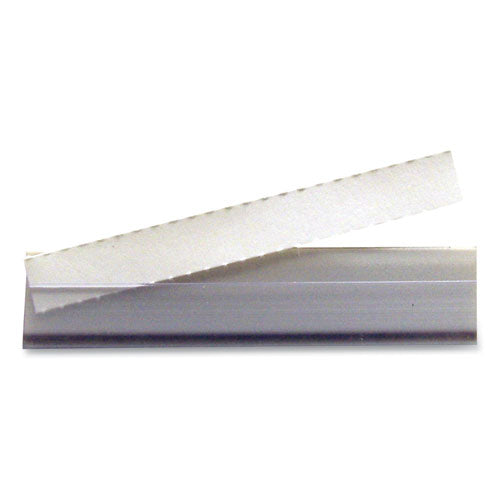 Image of C-Line® 87447 Shelf Labeling Strips, Side Load, 4 x 0.78, Clear, 10/Pack