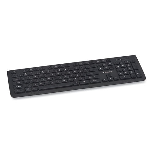 Image of Verbatim® 99793 Wireless Slim Keyboard, 103 Keys, Black