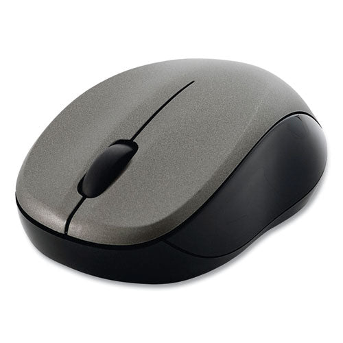 Image of Verbatim® 99769 Silent Wireless Blue Led Mouse, 2.4 Ghz Frequency/32.8 Ft Wireless Range, Left/right Hand Use, Graphite