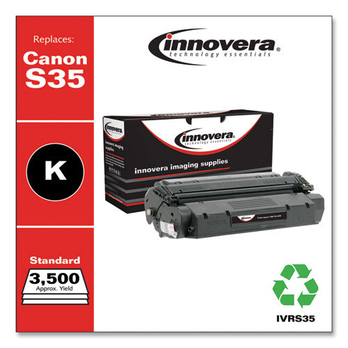 Image of Innovera® IVRS35 Remanufactured Black Toner, Replacement for S35 (7833A001AA), 3,500 Page-Yield