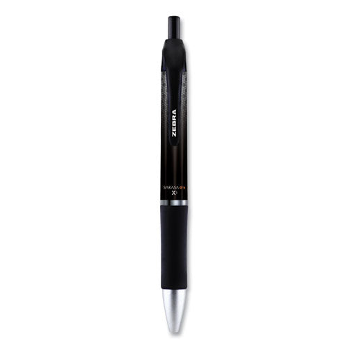 Image of Zebra® 45620 Sarasa Dry Gel X1 Gel Pen, Retractable, Medium 0.7 mm, Blue Ink, Blue Barrel, 12/Pack