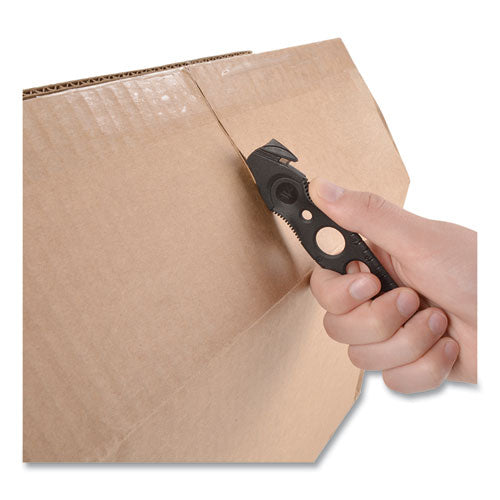 Image of Westcott® Safety Cutter, 1.2" Blade, 5.75" Plastic Handle, Assorted, 5/Pack