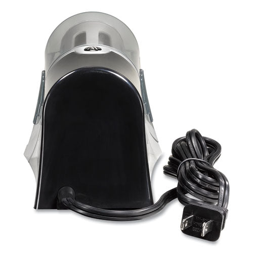 Image of Westcott® 15510 Ipoint Evolution Axis Pencil Sharpener, Ac-Powered, 4.25 X 7 X 4.75, Black/silver