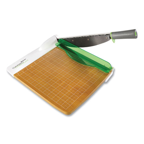 Image of Westcott® 16717 Carbotitanium Guillotine Paper Trimmer, 30 Sheets, 12" Cut Length, Metal/wood Composite Base, 14 X 22