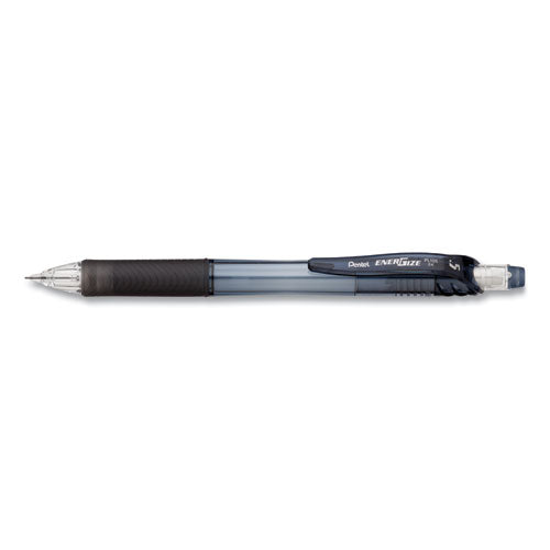 Image of Pentel® PL105A EnerGize-X Mechanical Pencil, 0.5 mm, HB (#2), Black Lead, Black Barrel, Dozen