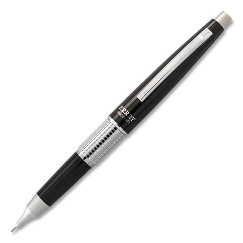 Image of Pentel® P1035A Sharp Kerry Mechanical Pencil, 0.5 mm, HB (#2), Black Lead, Black Barrel
