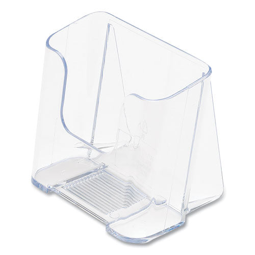 Image of deflecto® 75001 Docuholder For Countertop/wall-Mount, Leaflet Size, 4.37w X 3.25d X 3.87h, Clear