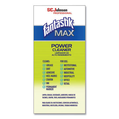 Image of Fantastik® MAX 00054600000380 Power Cleaner, Pleasant Scent, 32 Oz Spray Bottle