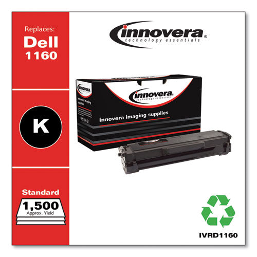 Image of Innovera® IVRD1160 Remanufactured Black Toner, Replacement for 331-7335, 1,500 Page-Yield