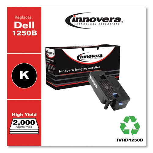 Image of InnoveraÂ® Remanufactured Black High-Yield Toner, Replacement for 331-0778, 2,000 Page-Yield