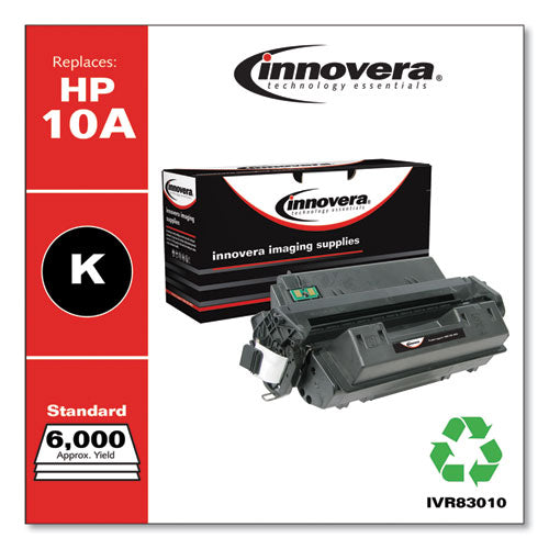 Image of Innovera® IVR83010 Remanufactured Black Toner, Replacement for 10A (Q2610A), 6,000 Page-Yield
