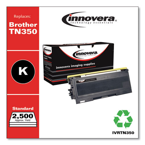 Image of Innovera® IVRTN350 Remanufactured Black Toner, Replacement for TN350, 2,500 Page Yield