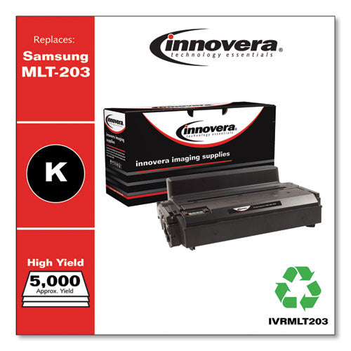 Image of Innovera® IVRMLT203 Remanufactured Black Toner, Replacement for MLT-D203L, 5,000 Page-Yield