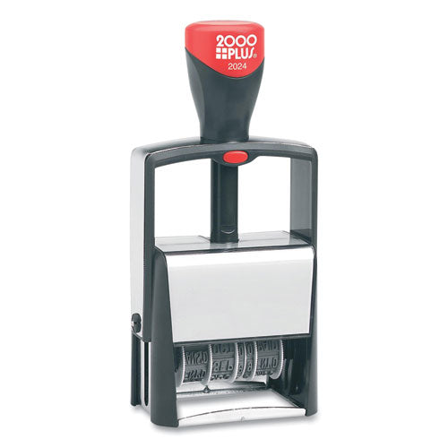 Image of COSCO 2000PLUS® 011227/010173 Classic Line Message Dater, Self-Inking, 12 Phrases, 5 Years, 1.75 X 0.25, Black