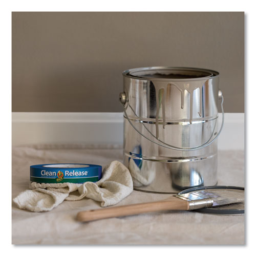 Image of Duck® 284371 Clean Release Painter's Tape, 3" Core, 0.94" X 60 Yds, Blue, 24/carton