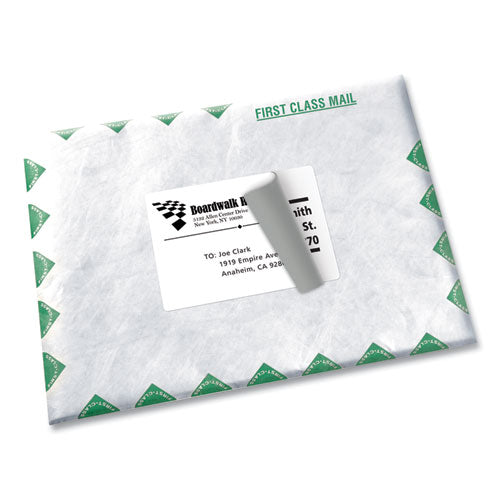 Image of Avery® 05168 Shipping Labels W/ Trueblock Technology, Laser Printers, 3.5 X 5, White, 4/sheet, 100 Sheets/box