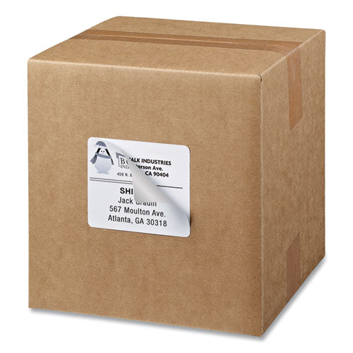 Image of Avery® 08164 Shipping Labels W/ Trueblock Technology, Inkjet Printers, 3.33 X 4, White, 6/sheet, 25 Sheets/pack