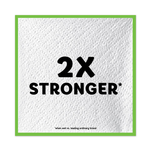 Image of Bounty® 96595 Quilted Napkins, 1-Ply, 12.1 x 12, White, 200/Pack, 8 Packs/Carton
