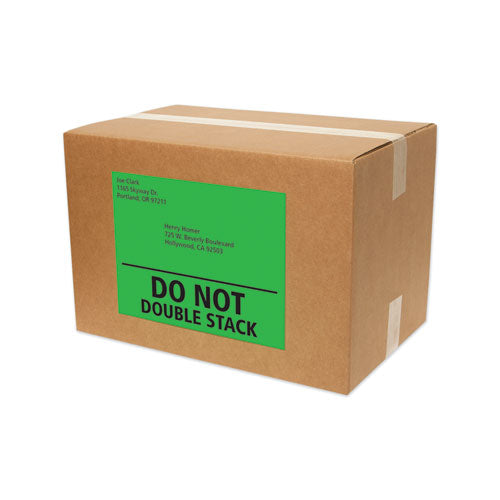 Image of Avery® 05975 High-Visibility Permanent Laser Id Labels, 8.5 X 11, Asst. Neon, 15/pack