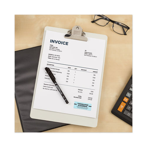 Image of Avery® 05980 High-Visibility Permanent Laser ID Labels, 1 x 2.63, Pastel Blue, 750/Pack