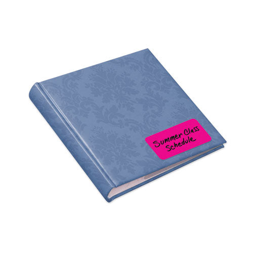 Image of Avery® 06481 High-Vis Removable Laser/inkjet Id Labels, 2 X 4, Asst. Neon, 120/pack