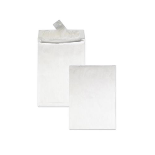 Image of Survivor® QUAR4500 Light 14 lb Tyvek Open End Expansion Mailer Value Pack, #13 1/2, Flip-Stik Flap, Redi-Strip Closure, 10 x 13, White, 100/CT