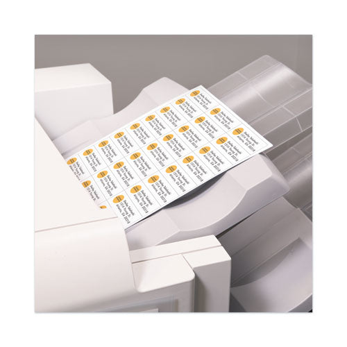 Image of Avery® 05334 Copier Mailing Labels, Copiers, 1 X 2.81, White, 33/sheet, 500 Sheets/box