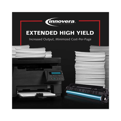 Image of Innovera® IVR5949J Remanufactured Black Extended-Yield Toner, Replacement for 49X (Q5949XJ), 10,000 Page-Yield