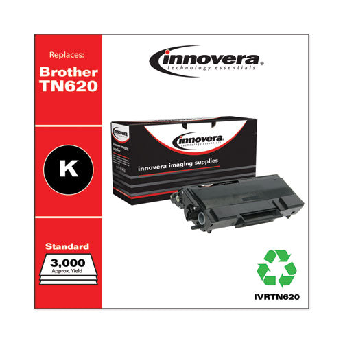 Image of Innovera® IVRTN620 Remanufactured Black Toner, Replacement for TN620, 3,000 Page-Yield