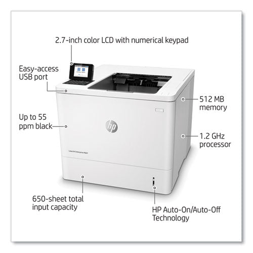 Image of HP Laserjet Enterprise M607n Wireless Laser Printer