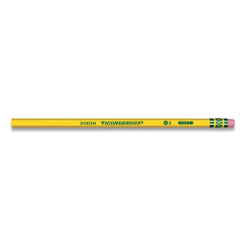Image of Ticonderoga® 13924 PENCILS, HB (#2), BLACK LEAD, YELLOW BARREL, 24/PACK