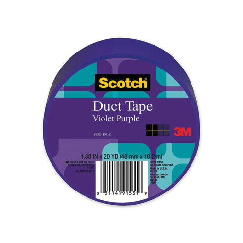 Image of Scotch® 920-PPL-C Duct Tape, 1.88" X 20 Yds, Violet Purple