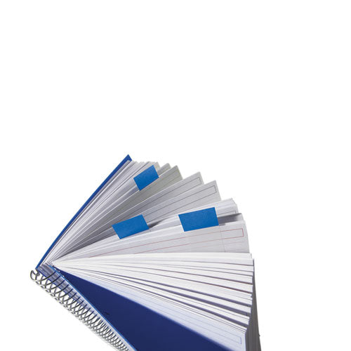 Image of Post-it® Flags 680-PBG 0.94" Wide Flags With Dispenser, Bright Blue, Bright Green, Purple, 60 Flags