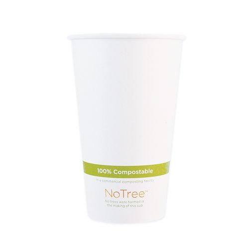 Image of World Centric® CUSU20 Notree Paper Hot Cups, 20 Oz, Natural, 1,000/carton
