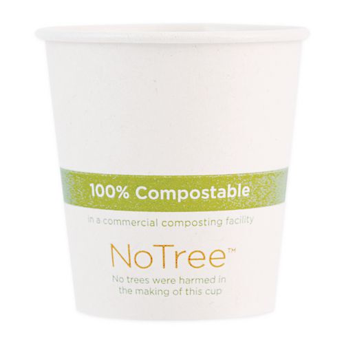 Image of World Centric® CUSU6 Notree Paper Hot Cups, 6 Oz, Natural, 1,000/carton